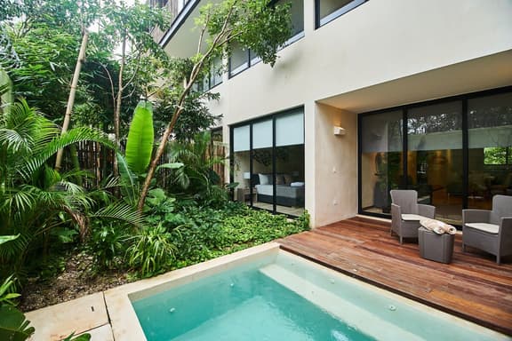 Charming 2BR Tulum Condo with Private Pool - Image 1